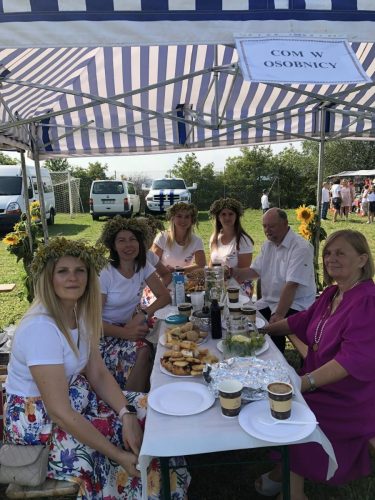 16_08_Delegacja Centrum Opiekuńczo-Mieszkalnego w Osobnicy wzięła udział w Dożynkach Gminnych 2025 w Gorajowicach