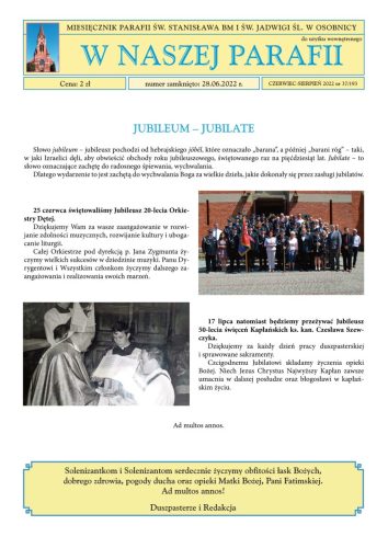 WNP - Czerwiec - Sierpień 2022